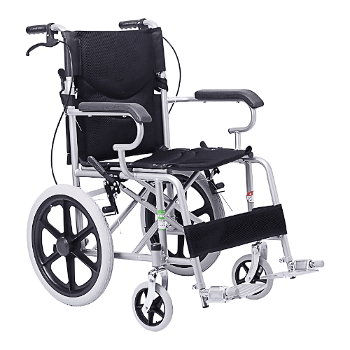 كرسي متحرك يدوي كفر صغير 18انش NT008