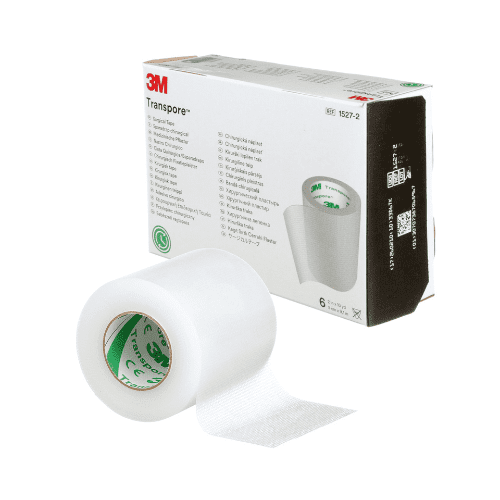 بلاستر شفاف ثري ام 2انش | 3M TRANSPORE TAPE 2 INCH