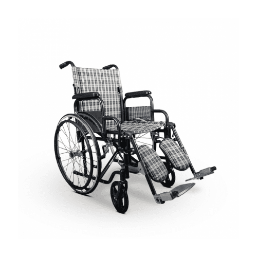 كرسي متحرك مع ساند قدم قابلة للارتفاع 46 سم-KY 906