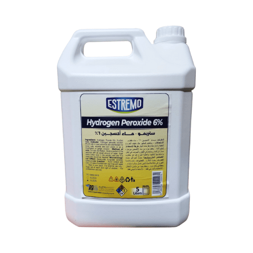 هيدروجين بروكسيد 6% جالون 5 لتر -استريمو