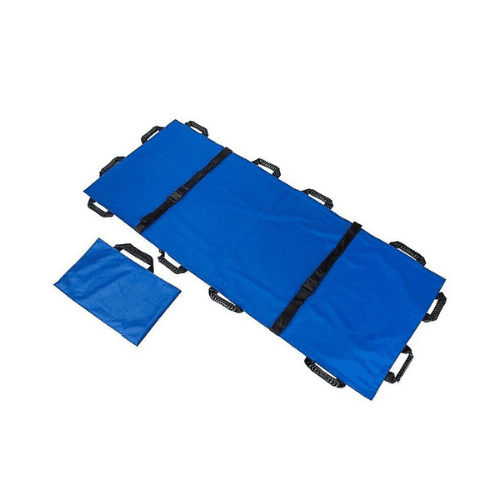 نقالة قماش لسحب المريض مع الاحزمة