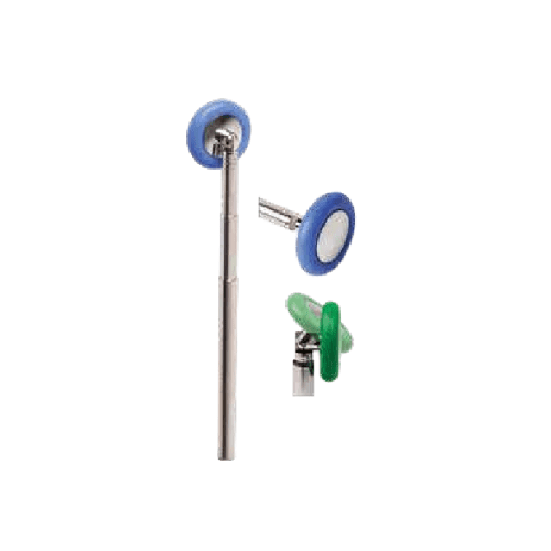 مطرقة عصبية مع مقبص تلسكوبي قابل للتمديد