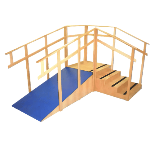 درج زاوية مع منحدر