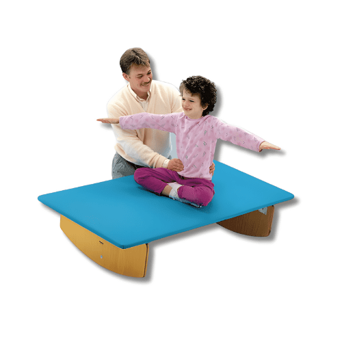 لوح توازن خشبي منجد بالإسفنج