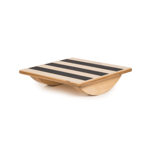 لوح توازن خشبي مع مانع للانزلاق