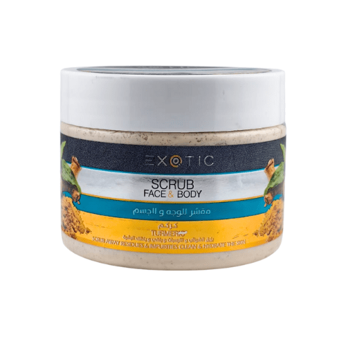 مقشر للوجه والجسم بالكركم 400 مل