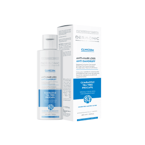 ديرمونيك شامبو ضد تساقط الشعر و مضاد للقشرة 400 مل