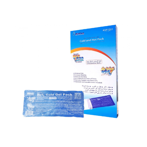 كمادة جل حار وبارد مع غطاء وسط ASP7201