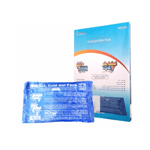 كمادة جل حار وبارد مع غطاء كبير ASP7203